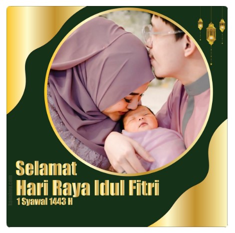 twibbon idul fitri 2022 unik - kanalmu