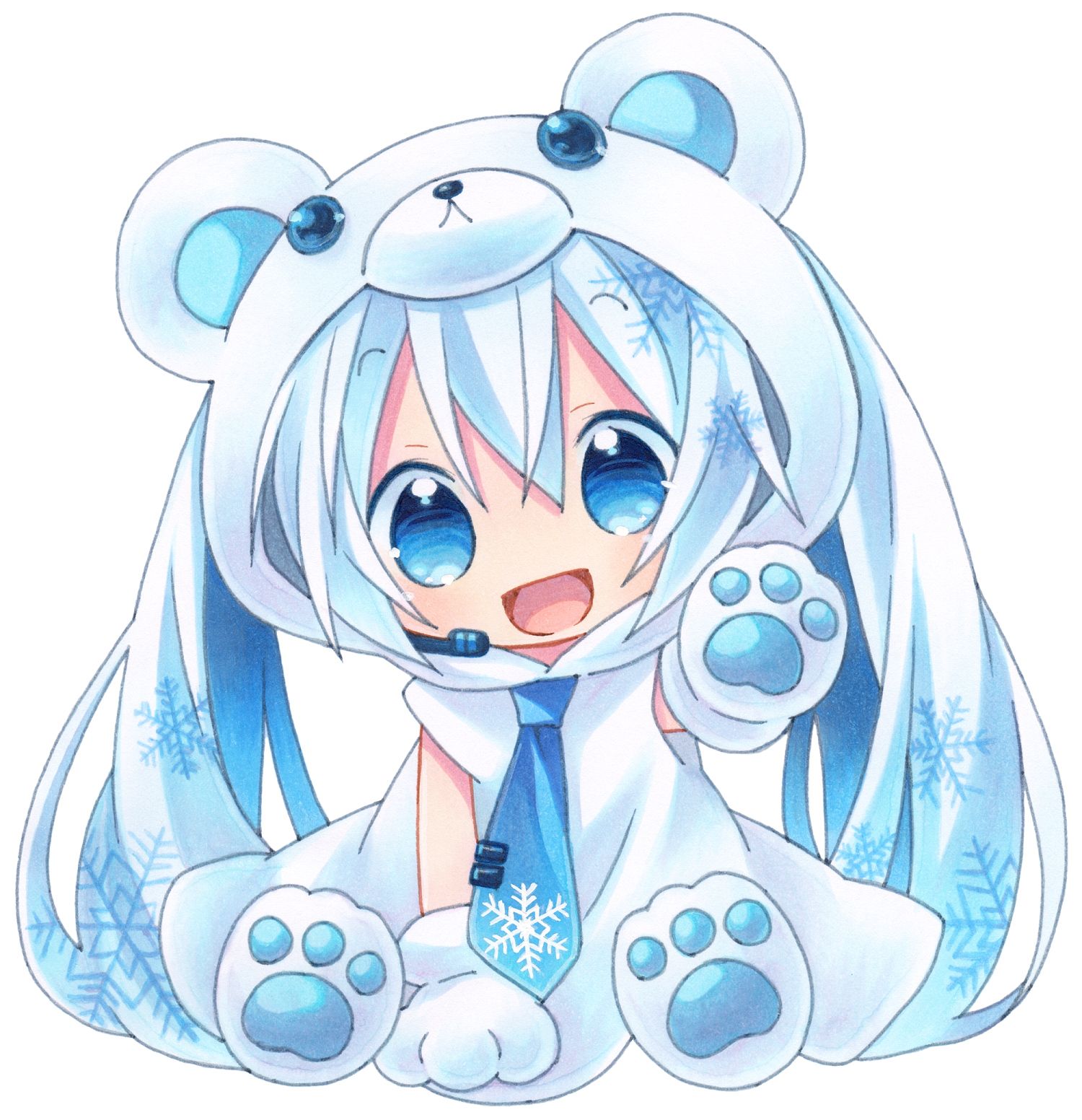 anime cute chibi girl 