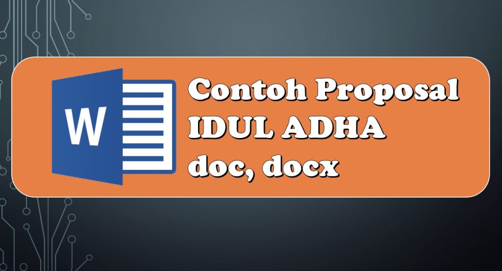 proposal idul adha doc ms word - kanalmu