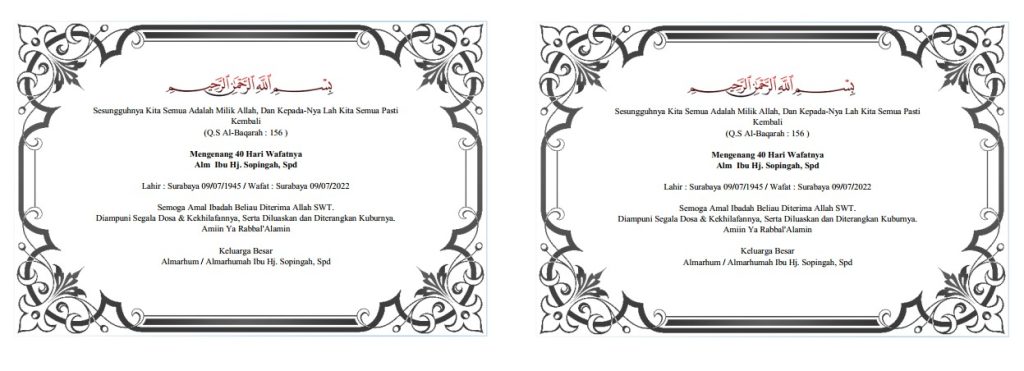ucapan di kotak nasi 1000 hari word doc - kanalmu