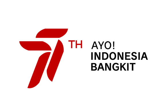 Logo HUT Kemerdekaan RI ke 77 design WTC bank-4