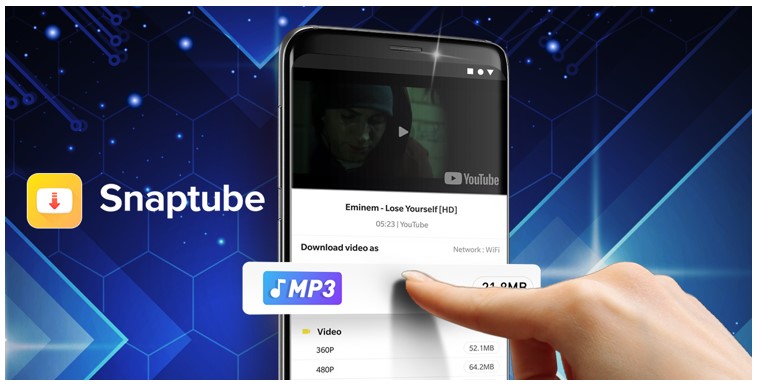 snaptube aplikasi pengunduh mp3 gratis - kanalmu