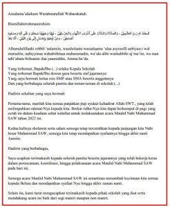 Contoh Teks Sambutan Panitia Maulid Nabi Pdf - kanalmu