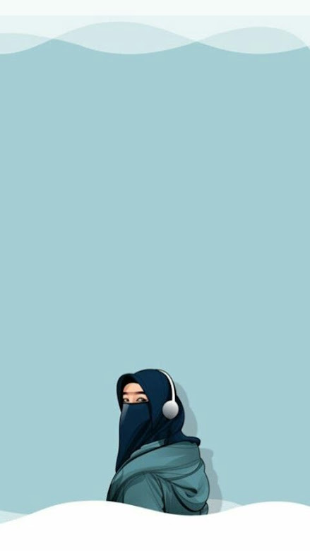 Gambar kartun muslimah 3d