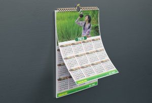 Ukuran Kalender Dinding Standar - kanalmu