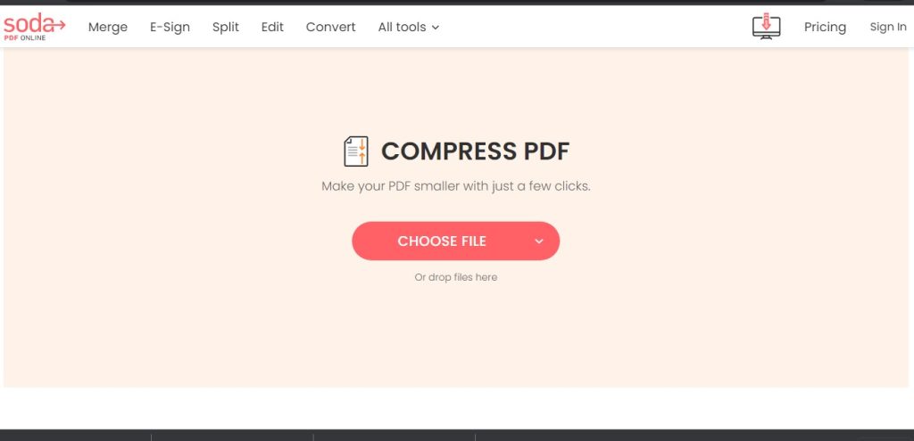 Cara memperbesar ukuran pdf di sodapdf.com