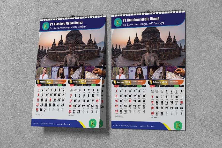 Link download template kalender 2023 cdr lengkap jawa hijriyah - kanalmu