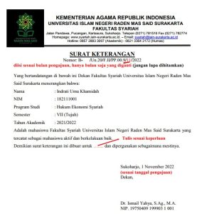 Surat keterangan aktif kuliah pdf - kanalmu