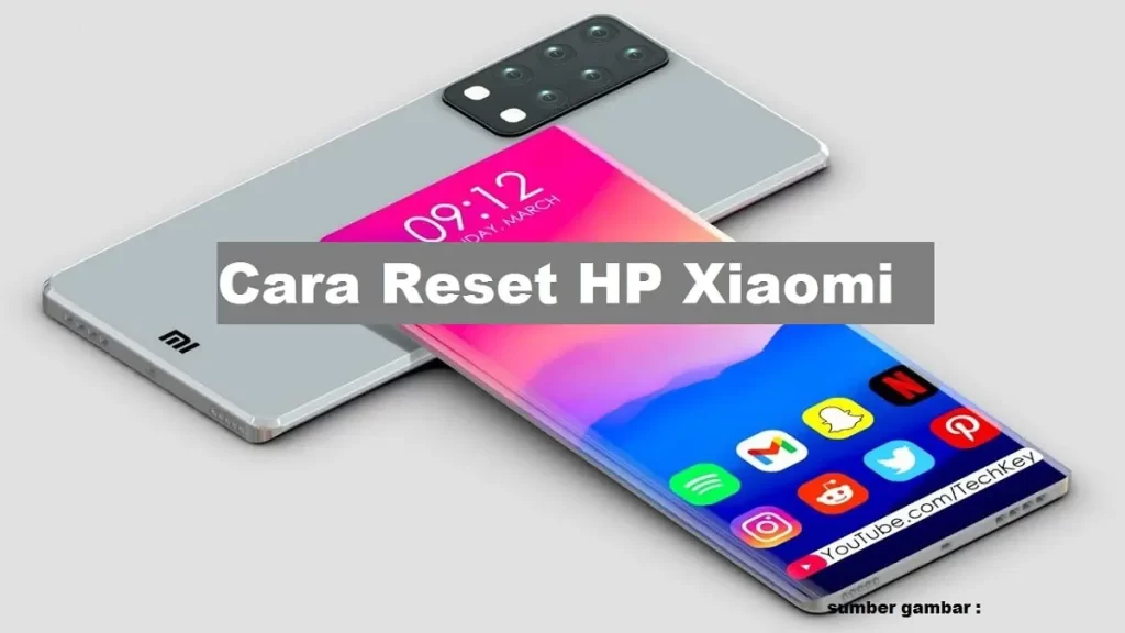 Cara reset hp xiaomi