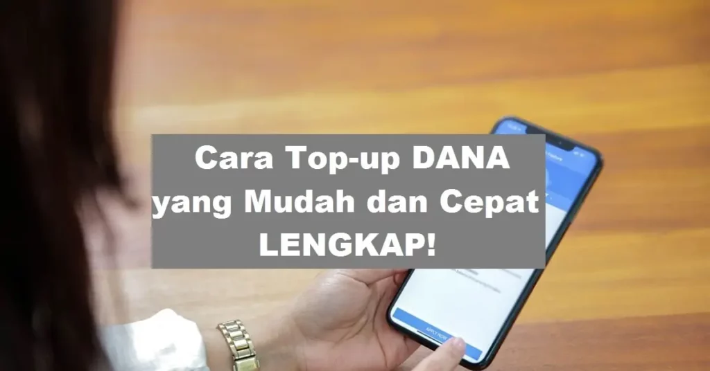 Cara Top up DANA