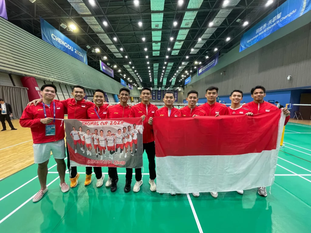 Tim Thomas Indonesia ke Final (pbsi.id)