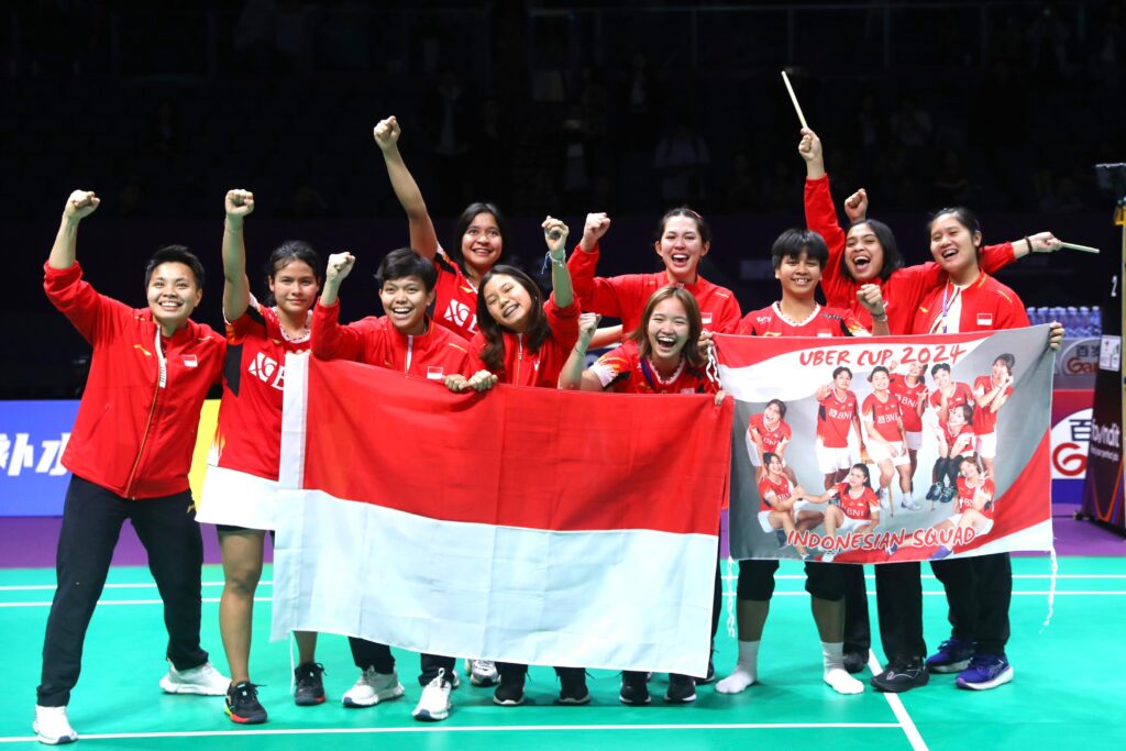 Sejarah kembali tercipta, Tim Uber Indonesia ke Final 2024 (pbsi.id)